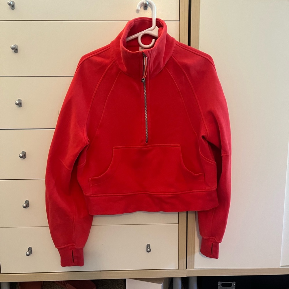 Lululemon Athletica Vibrant Red scuba